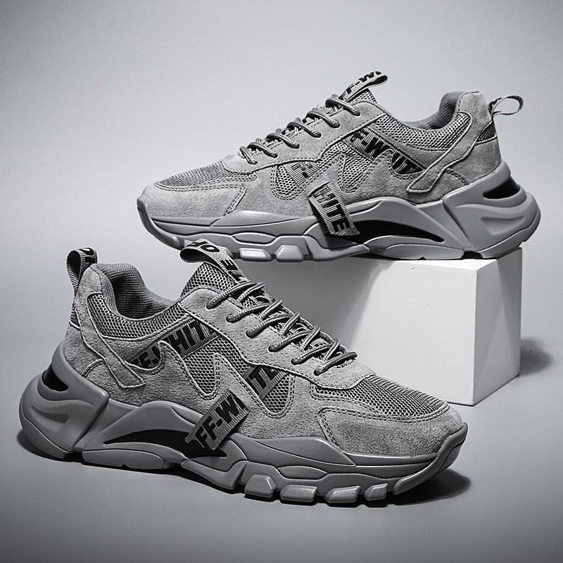 Men's High Top Breathable Mesh Casual Sport Walking Sneakers