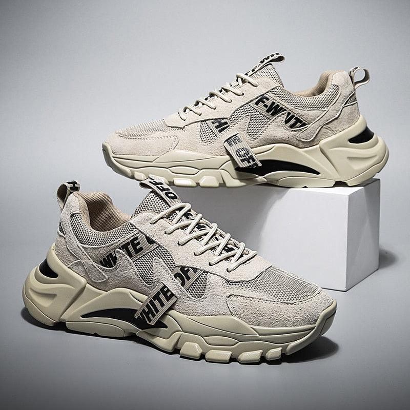 Men's High Top Breathable Mesh Casual Sport Walking Sneakers