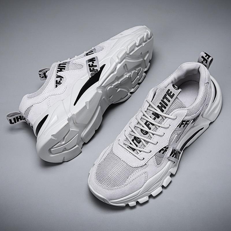 Men's High Top Breathable Mesh Casual Sport Walking Sneakers