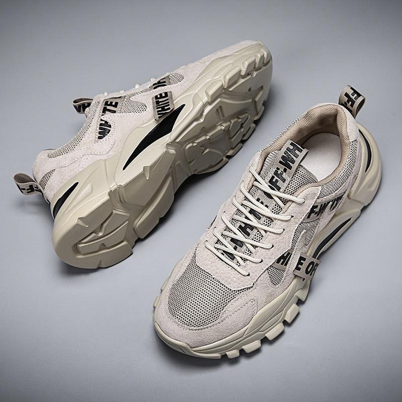 Men's High Top Breathable Mesh Casual Sport Walking Sneakers