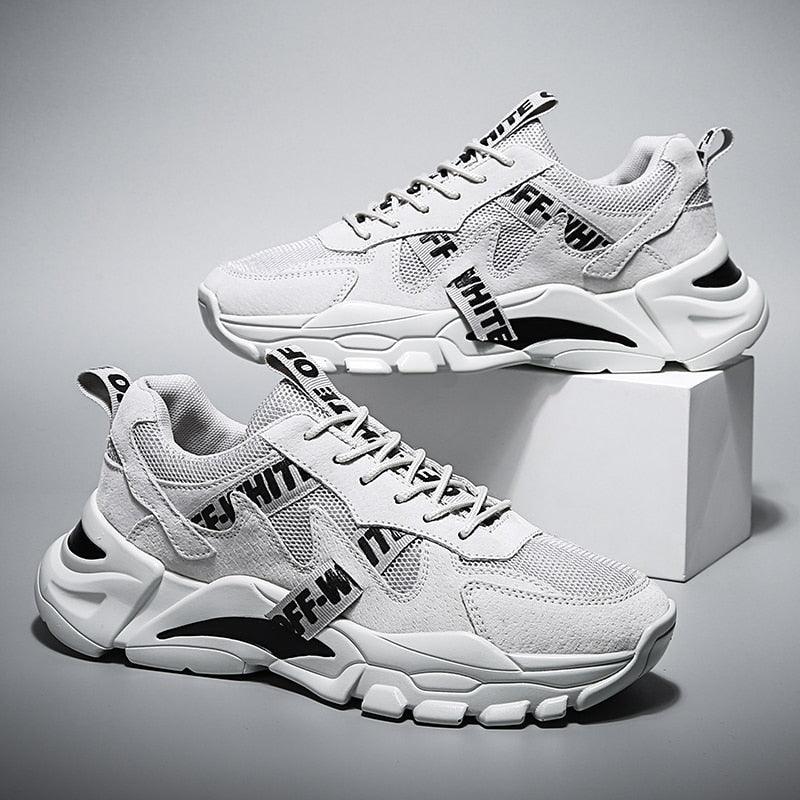 Men's High Top Breathable Mesh Casual Sport Walking Sneakers