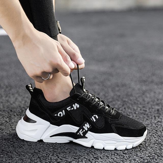 Men's High Top Breathable Mesh Casual Sport Walking Sneakers