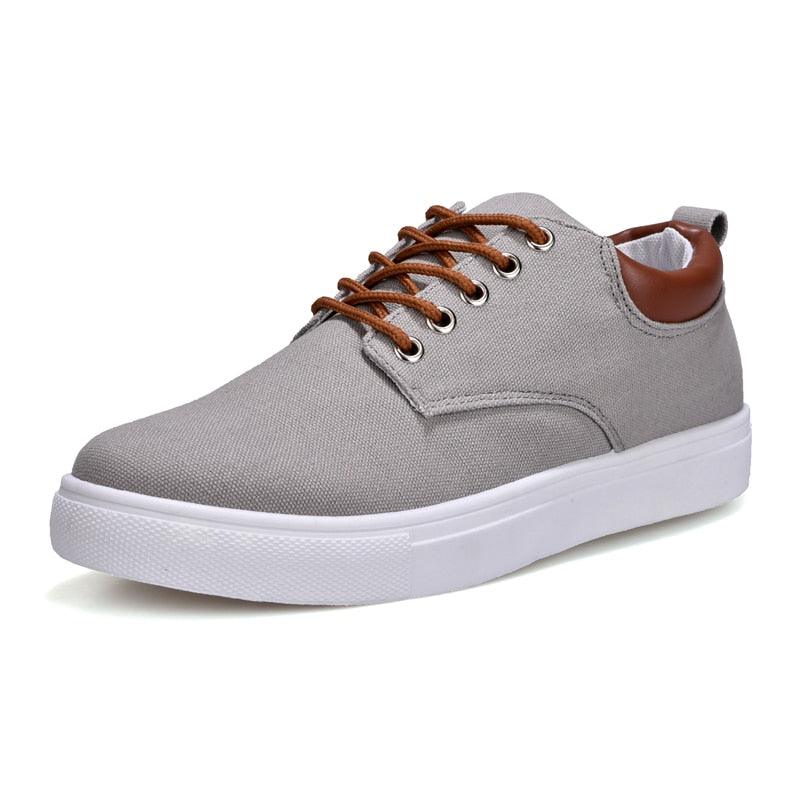 Men's Casual Canvas Sneakers Lightweight Breathable Flats