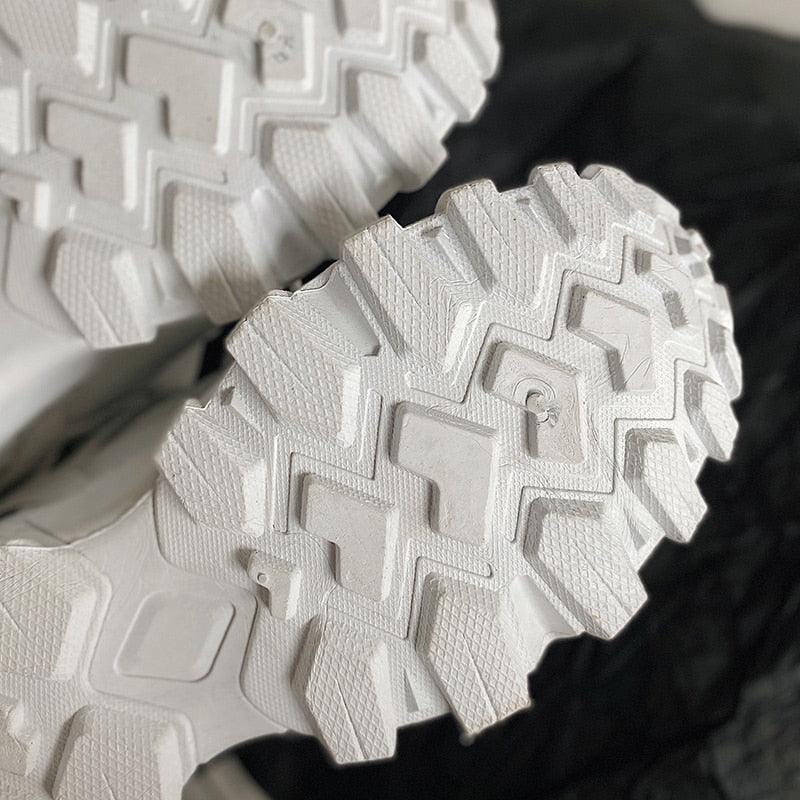 Unisex Chunky Streetwear Sneakers - Breathable Casual Trainers
