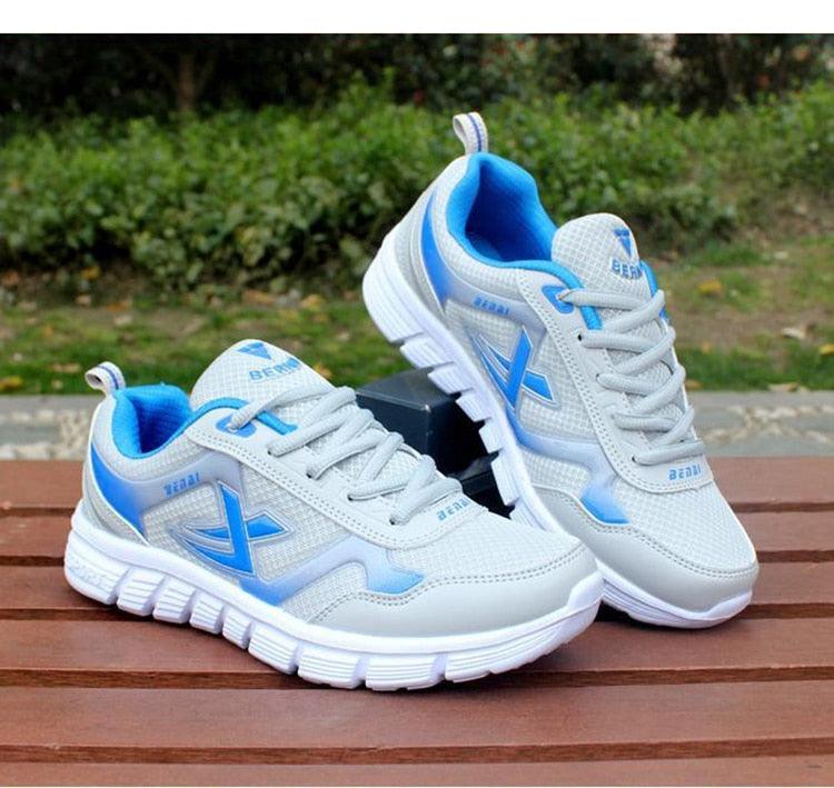 Mens Lightweight Breathable Mesh Walking Sneakers Athletic Shoes