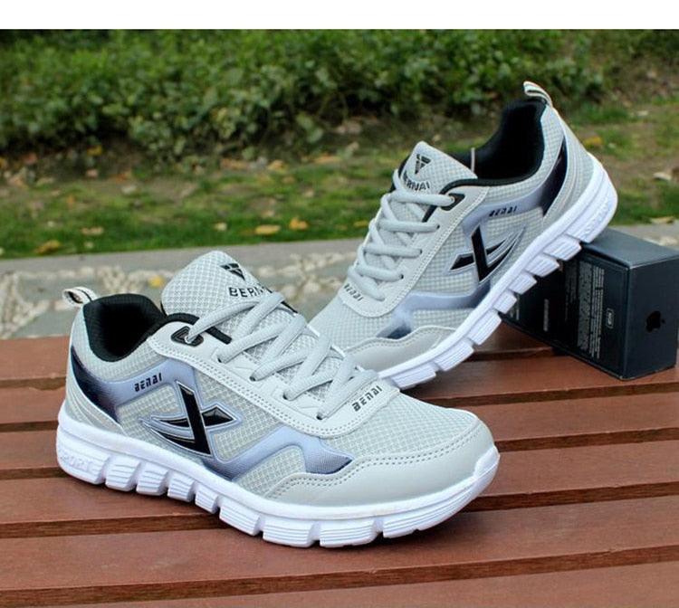 Mens Lightweight Breathable Mesh Walking Sneakers Athletic Shoes