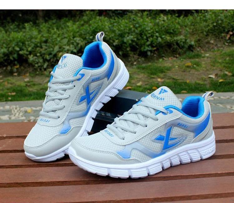 Mens Lightweight Breathable Mesh Walking Sneakers Athletic Shoes
