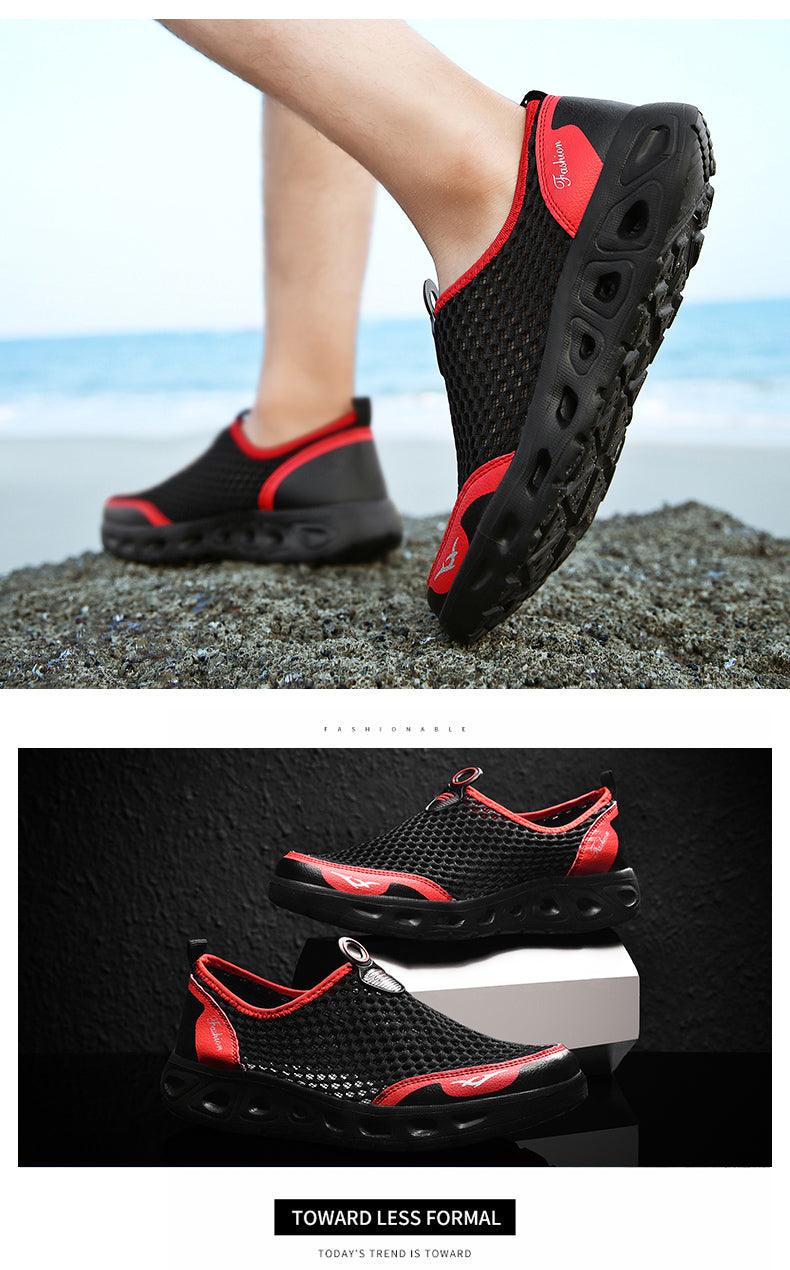 Mesh Quick-Dry Water Sneakers for Beach & Outdoor Sports