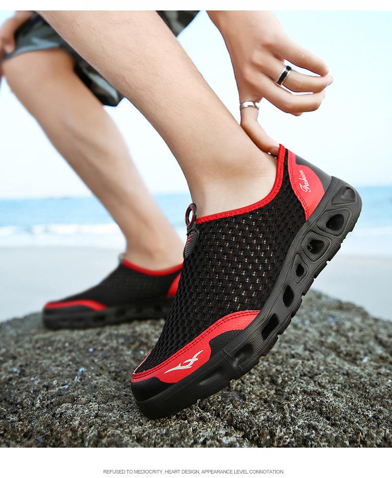 Mesh Quick-Dry Water Sneakers for Beach & Outdoor Sports