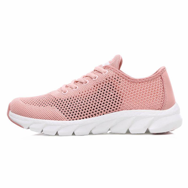 Women's Lightweight Mesh Sneakers - Breathable Non-Slip Walking Shoes