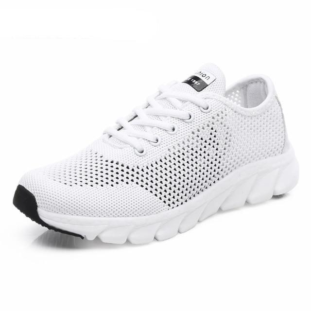 Women's Lightweight Mesh Sneakers - Breathable Non-Slip Walking Shoes