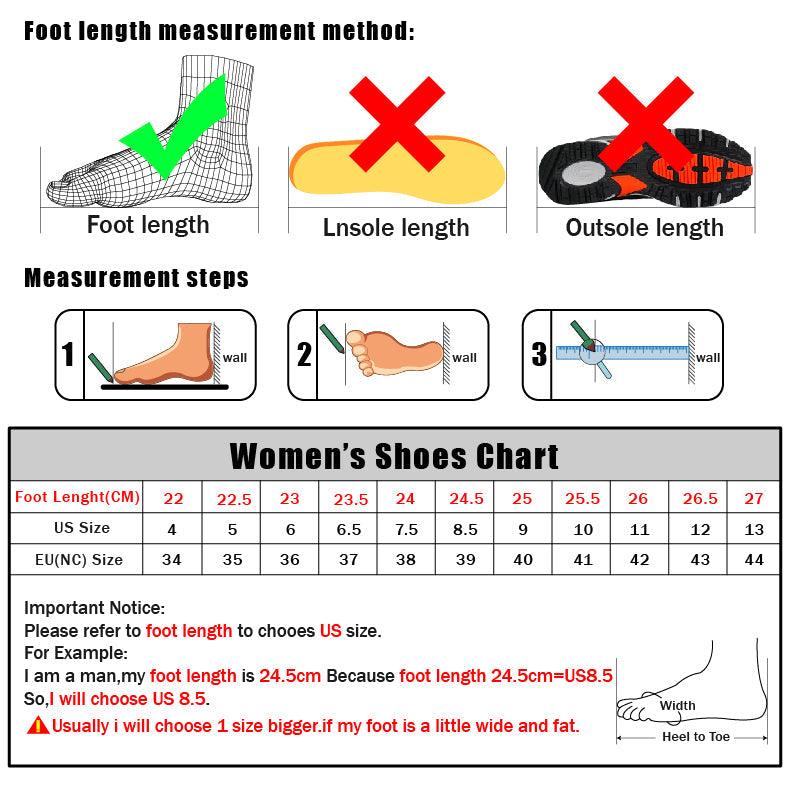 Women's Lightweight Mesh Sneakers - Breathable Non-Slip Walking Shoes