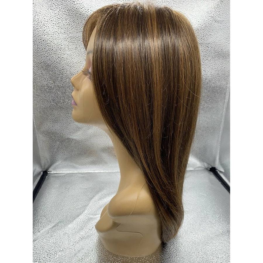 Mesmerized Long Women's Wig with Multi-Tonal Brown and Blonde