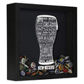 New Mexico Beer Typography Shadow Box