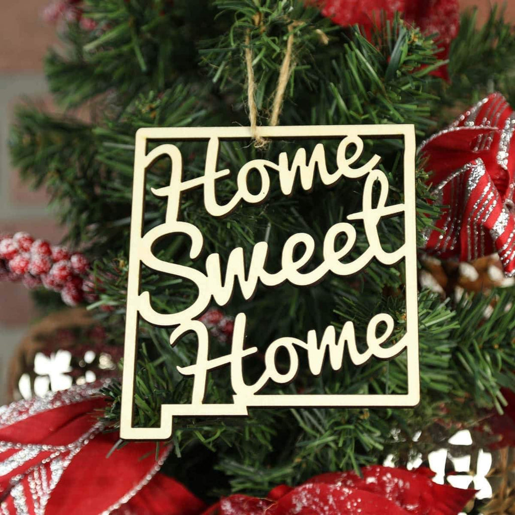 New Mexico Home Sweet Home Ornaments