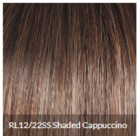 On The Cover Short Wig, Shaded Cappuccino Soft Waves Hairpiece