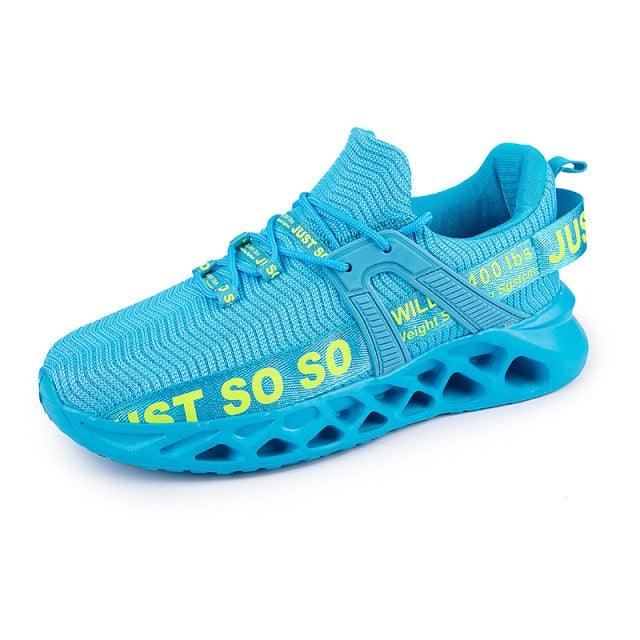 Purple Women’s Mesh Platform Running Sneakers - Lightweight