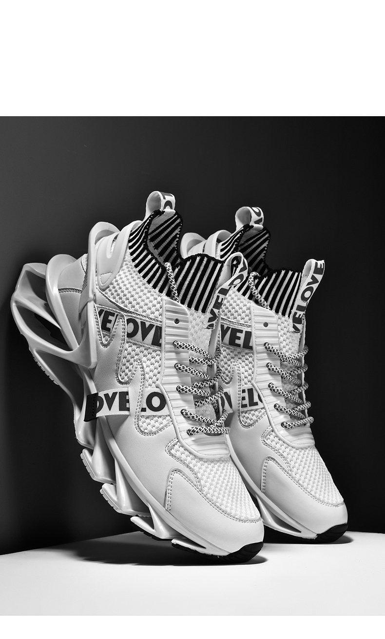 Men's Breathable Flying Woven Mesh Running & Athletic Trainers
