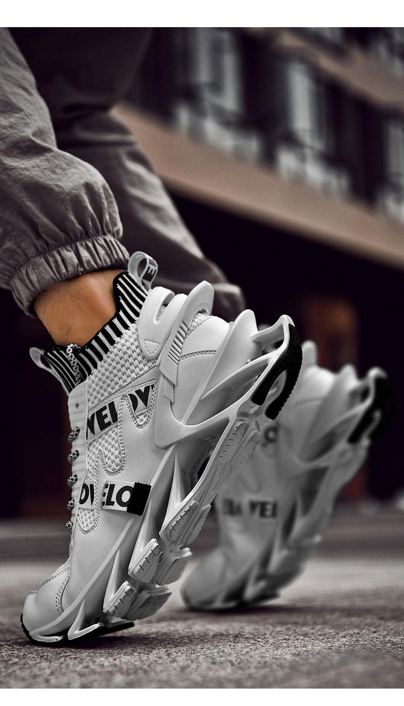 Men's Breathable Flying Woven Mesh Running & Athletic Trainers