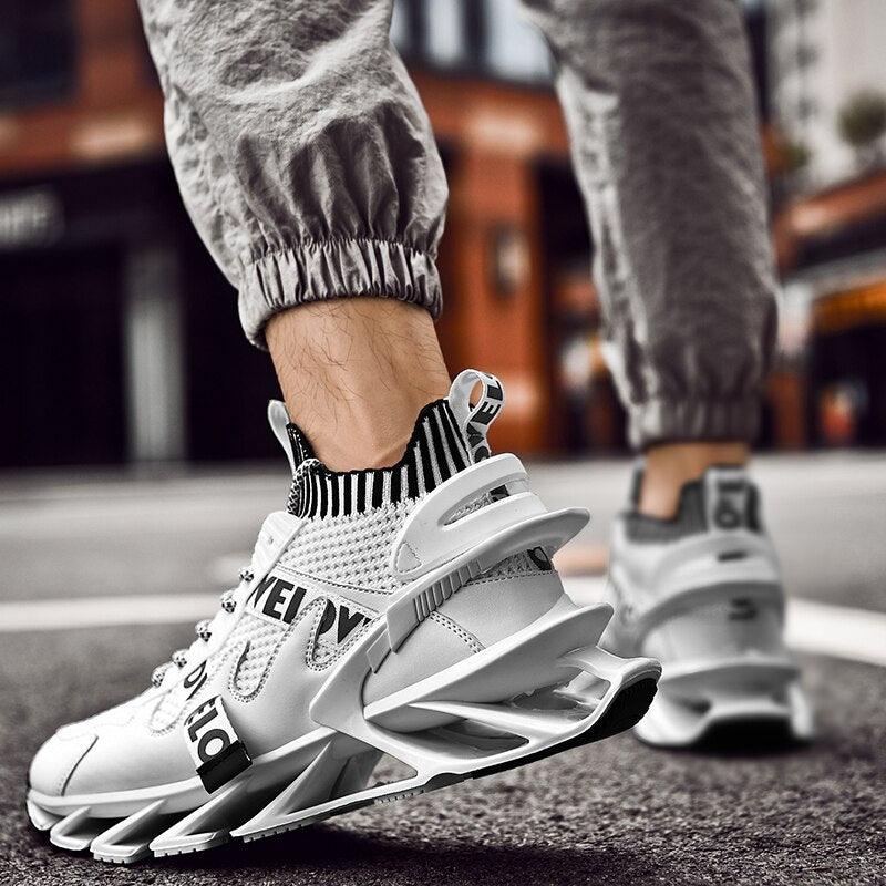 Men's Breathable Flying Woven Mesh Running & Athletic Trainers