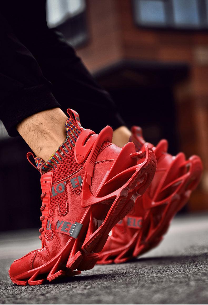 Men's Breathable Flying Woven Mesh Running & Athletic Trainers