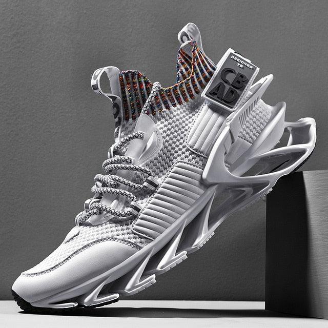 Men's Breathable Flying Woven Mesh Running & Athletic Trainers