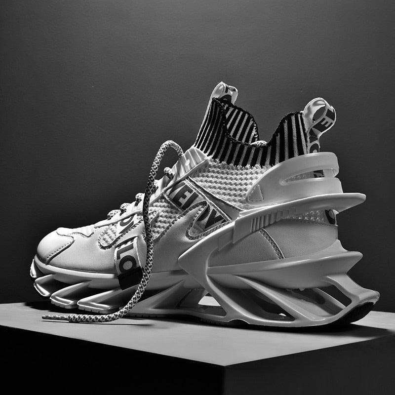Men's Breathable Flying Woven Mesh Running & Athletic Trainers