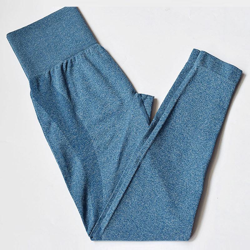 Seamless High Waisted Workout Leggings - Fitness Yoga Pants