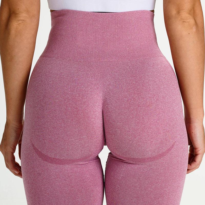 Seamless High Waisted Workout Leggings - Fitness Yoga Pants