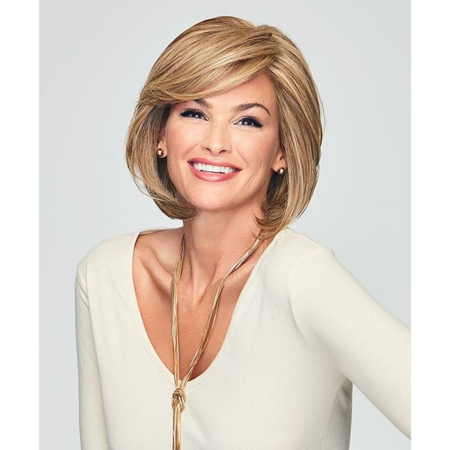 Raquel Welch Sincerely Yours layered short wig in iced sweet cream blonde