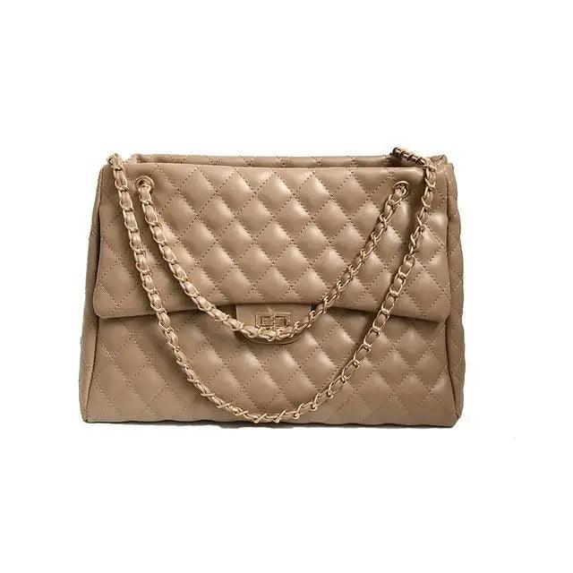 Designer Women’s Large Capacity PU Leather Shoulder Bag