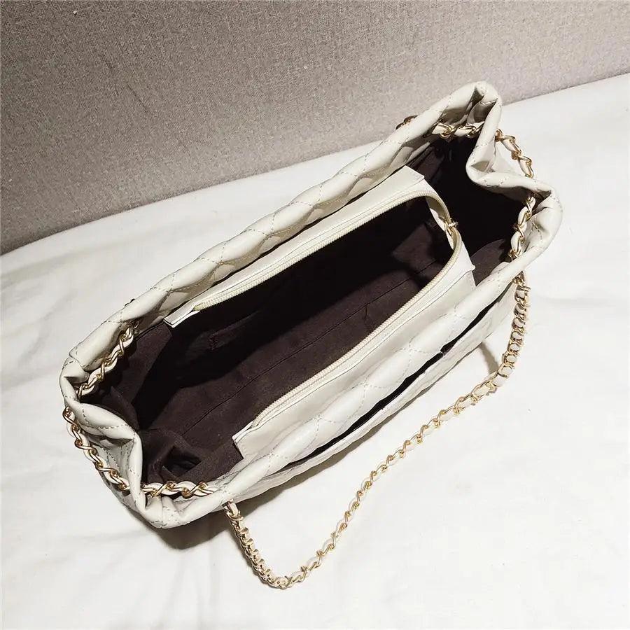 Designer Women’s Large Capacity PU Leather Shoulder Bag