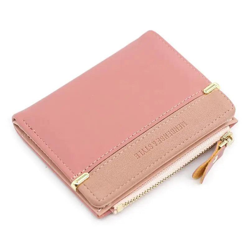 Stevvex synthetic leather mini wallet and coin purse in a vibrant, compact design