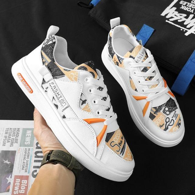 Men's Mixed Color Black Running & Walking Sneakers