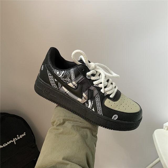 Unisex Thick-Soled Street Dance Sneakers - Modern Casual Shoes