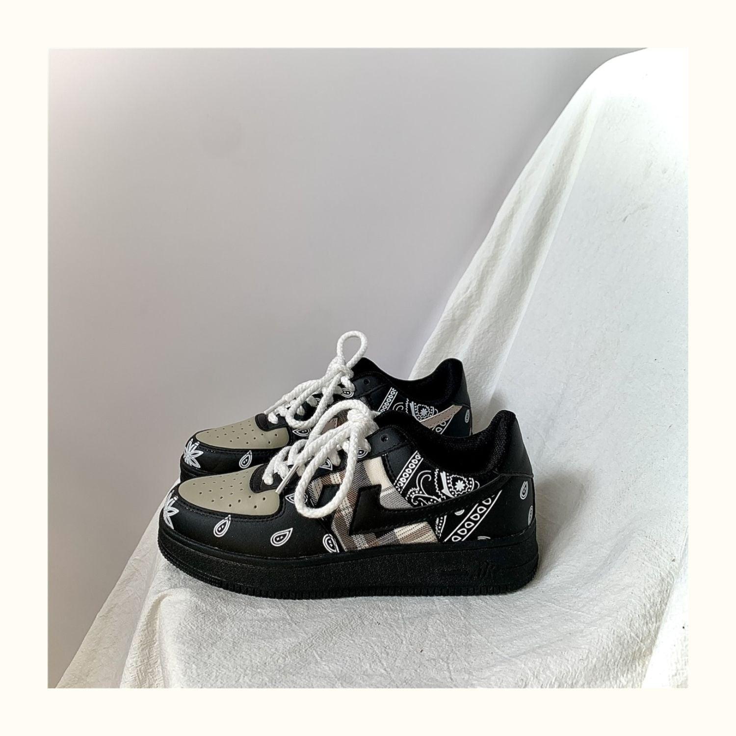 Unisex Thick-Soled Street Dance Sneakers - Modern Casual Shoes