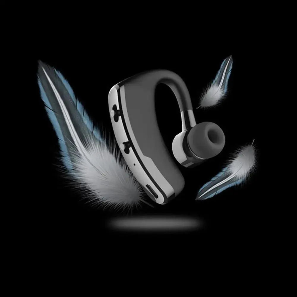 Hands-Free Wireless Business Bluetooth Headset with Mic, Black