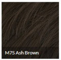 Elite Short Wig, M7 Ash Brown Full Monofilament Style