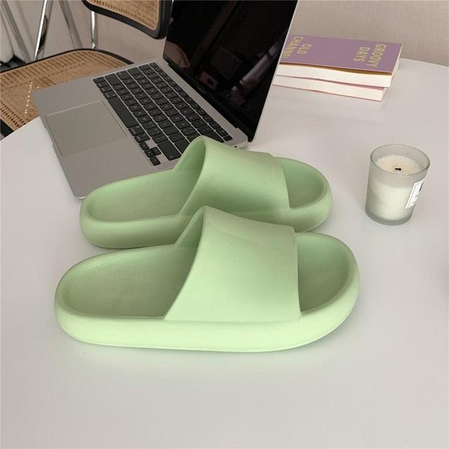 Ultra-Soft Thick-Soled Non-Slip Indoor Outdoor Platform Slides