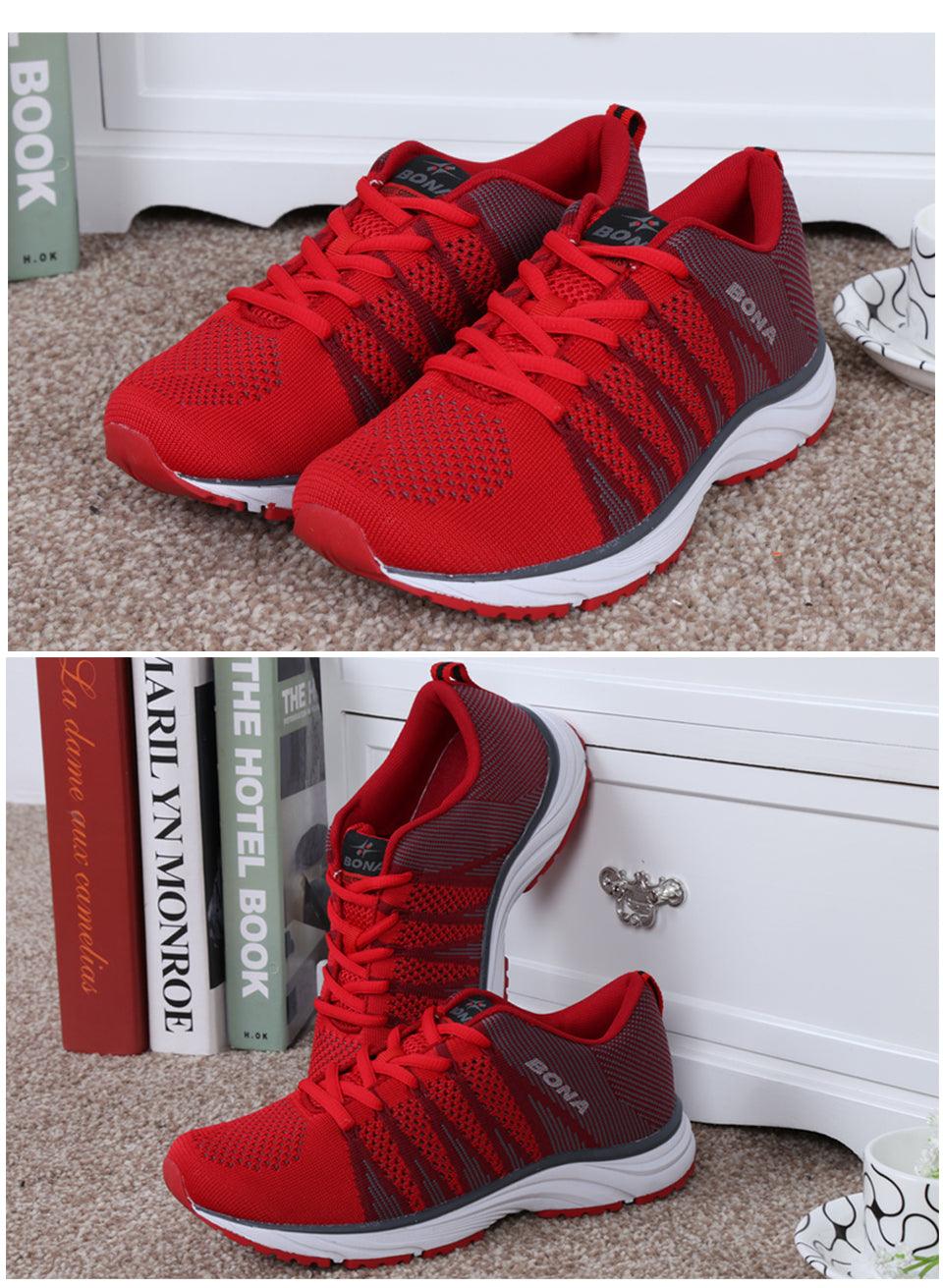 Women's Lightweight Breathable Mesh Walking and Running Sneakers