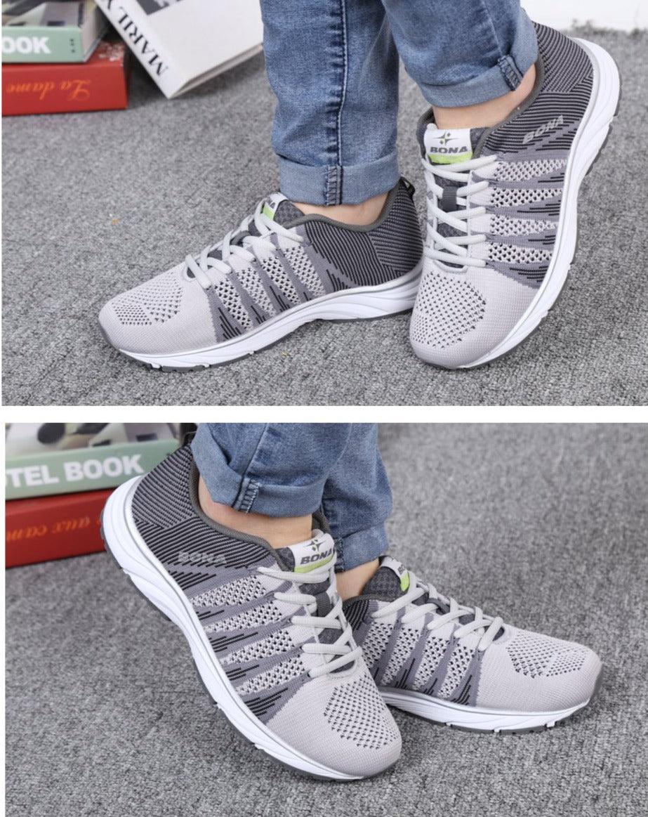Women's Lightweight Breathable Mesh Walking and Running Sneakers