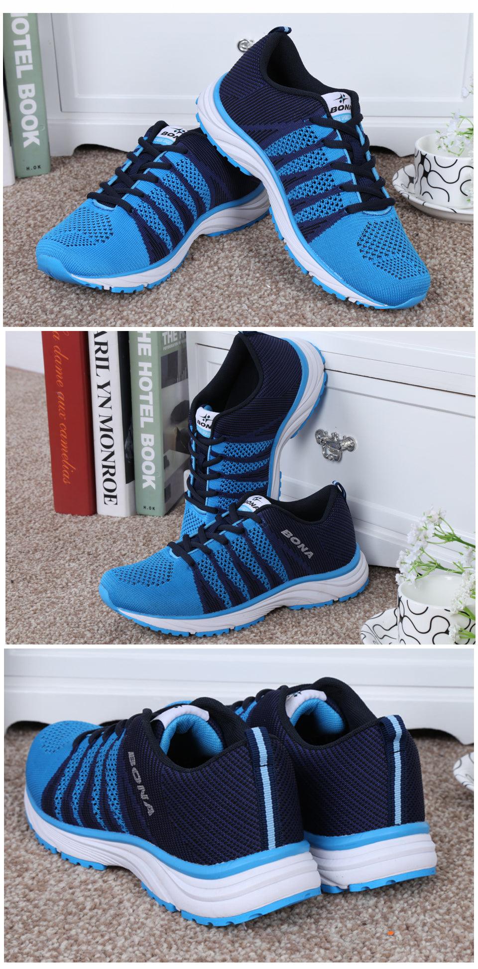Women's Lightweight Breathable Mesh Walking and Running Sneakers