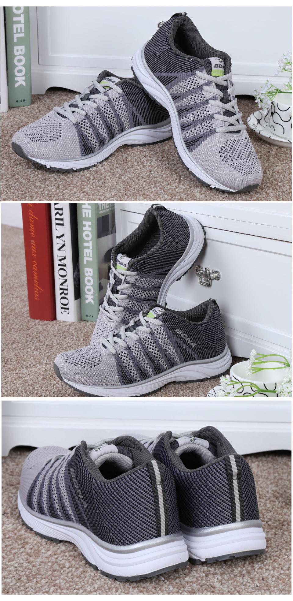 Women's Lightweight Breathable Mesh Walking and Running Sneakers