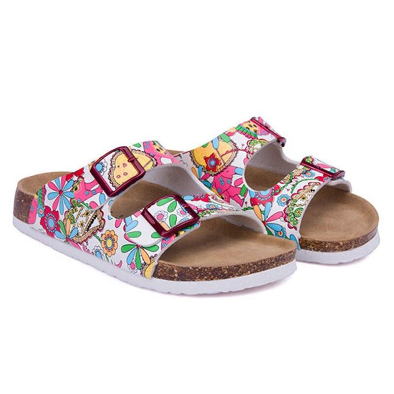Double Buckle EVA Beach Slides Adjustable Arch Support Sandals