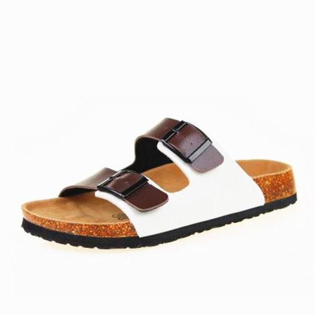 Double Buckle EVA Beach Slides Adjustable Arch Support Sandals