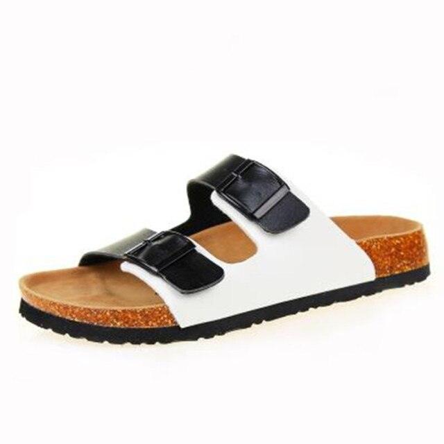 Double Buckle EVA Beach Slides Adjustable Arch Support Sandals