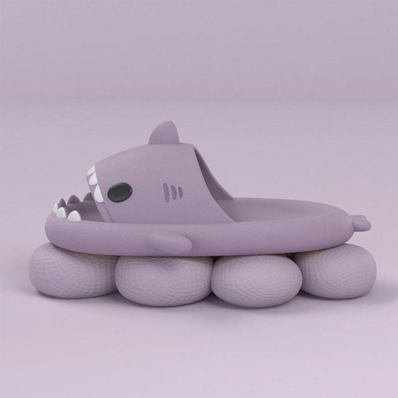 Lovely Shark Shape Slides Lightweight Kids Non-Slip Beach Sandals