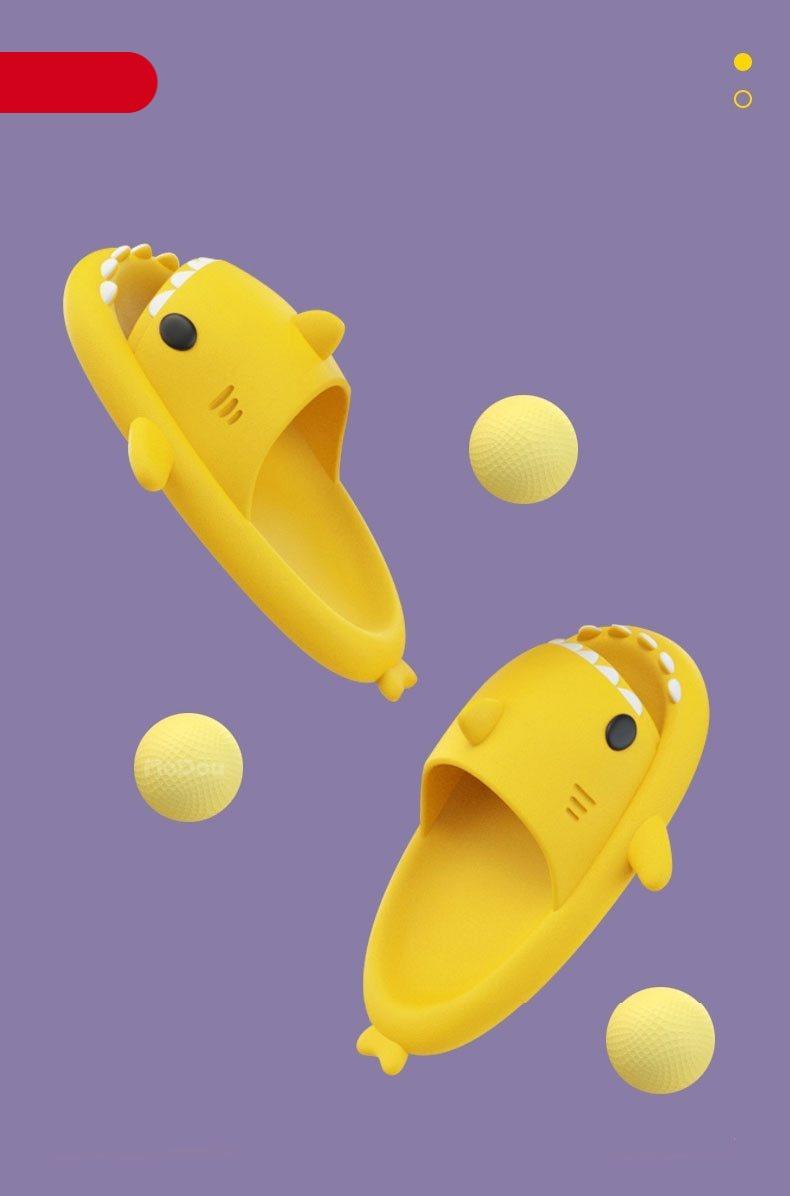 Lovely Shark Shape Slides Lightweight Kids Non-Slip Beach Sandals