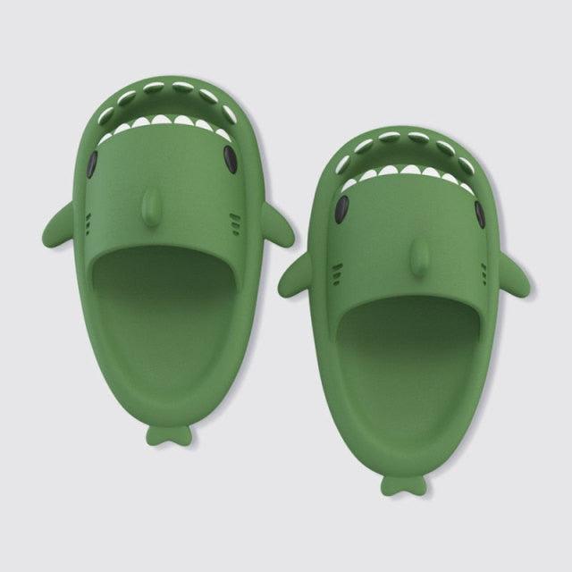 Lovely Shark Shape Slides Lightweight Kids Non-Slip Beach Sandals