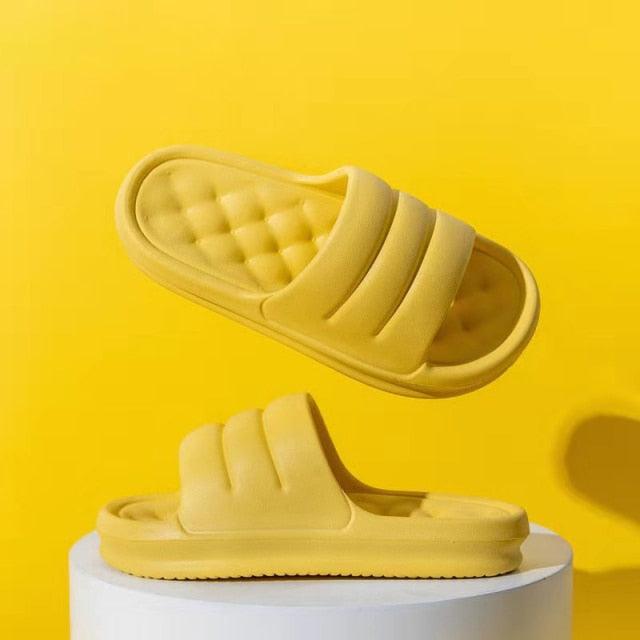 Thick Sole EVA Cloud Slides Non-Slip Waterproof Shower Sandals